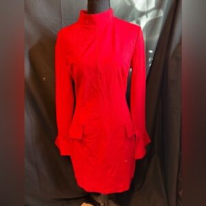 Elegant Red Women's Dress